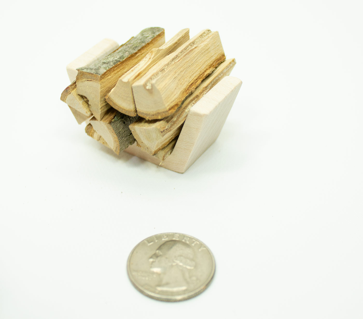 Mini Wood Rack